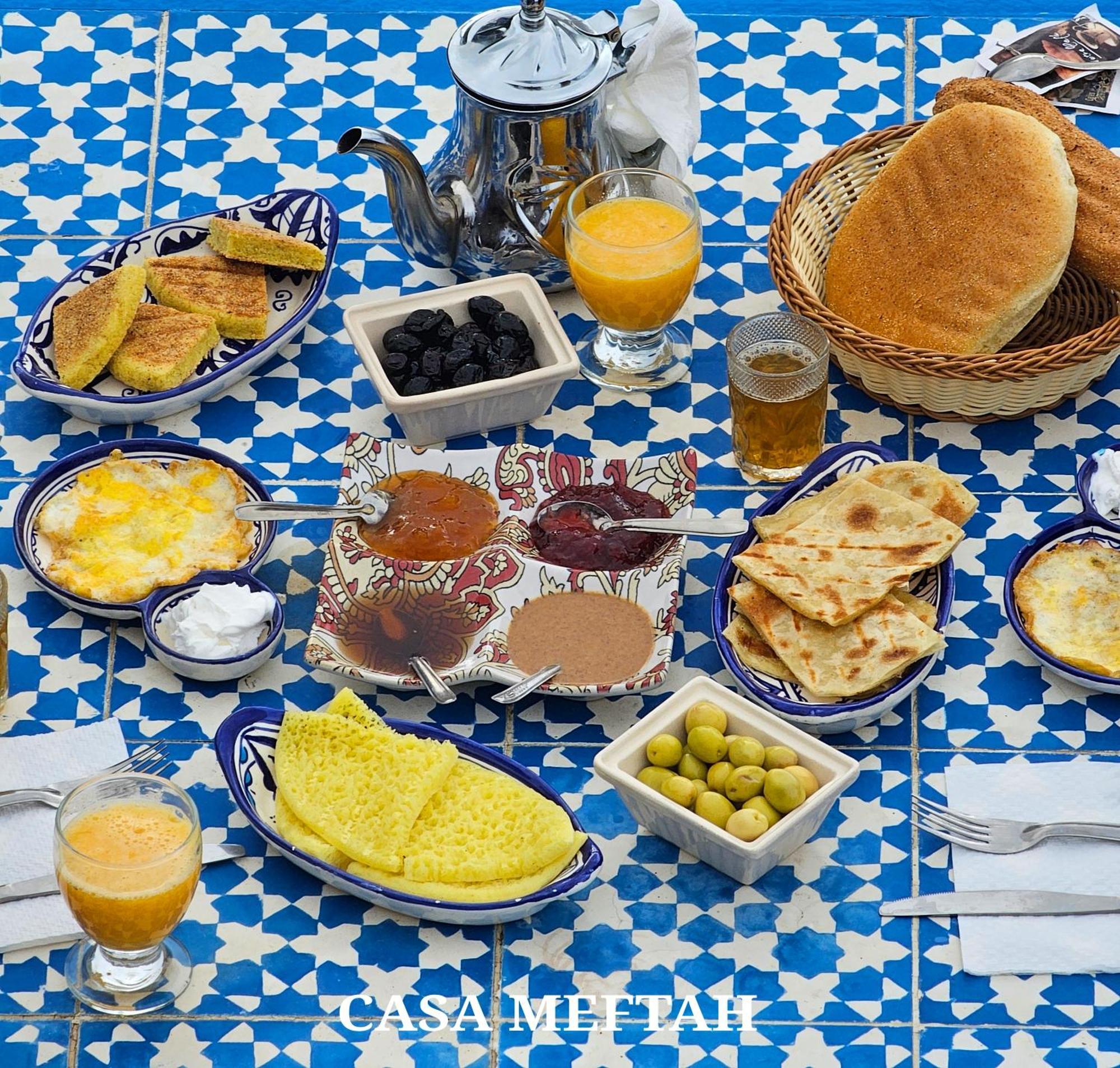 Casa Meftah Blue Lägenhet Chefchaouen Exteriör bild
