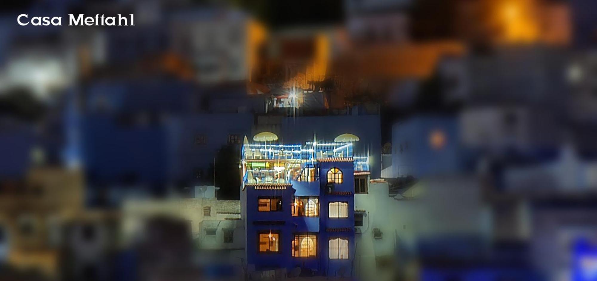 Casa Meftah Blue Lägenhet Chefchaouen Exteriör bild