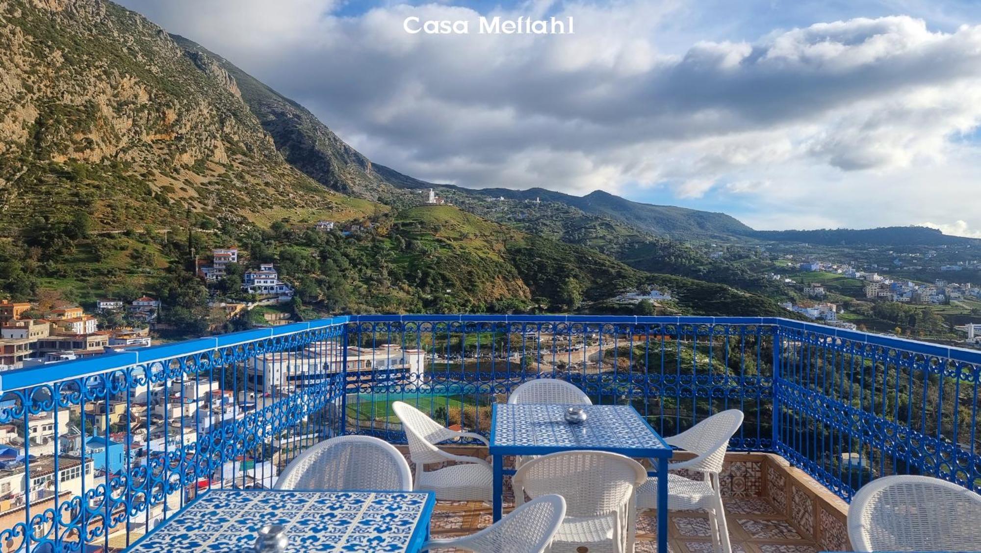 Casa Meftah Blue Lägenhet Chefchaouen Exteriör bild