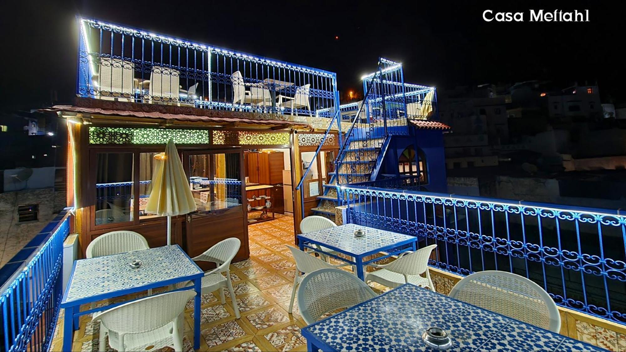 Casa Meftah Blue Lägenhet Chefchaouen Exteriör bild