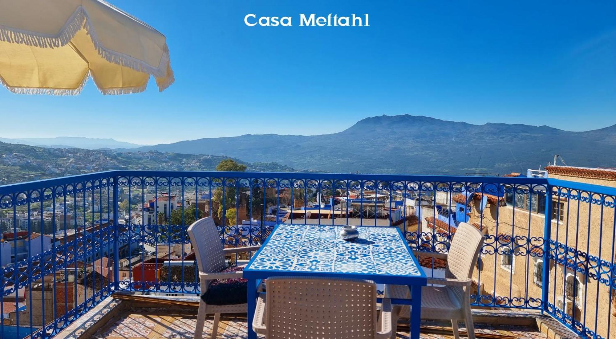 Casa Meftah Blue Lägenhet Chefchaouen Exteriör bild