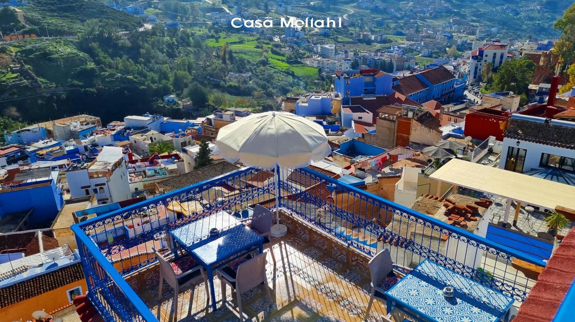 Casa Meftah Blue Lägenhet Chefchaouen Exteriör bild