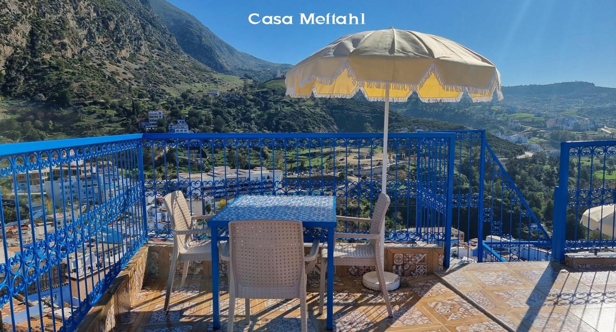 Casa Meftah Blue Lägenhet Chefchaouen Exteriör bild