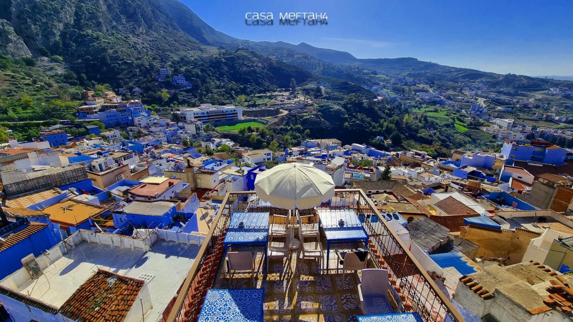 Casa Meftah Blue Lägenhet Chefchaouen Exteriör bild