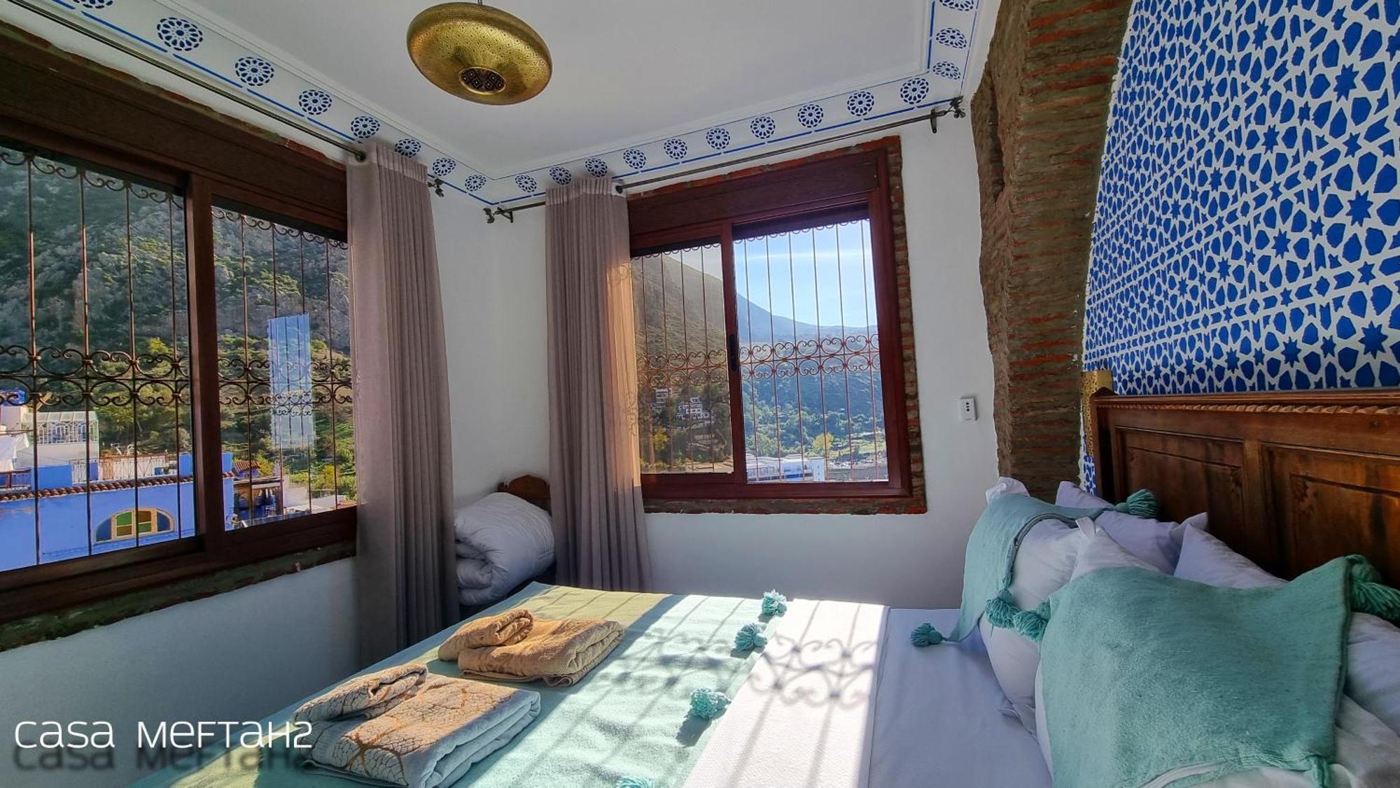 Casa Meftah Blue Lägenhet Chefchaouen Exteriör bild