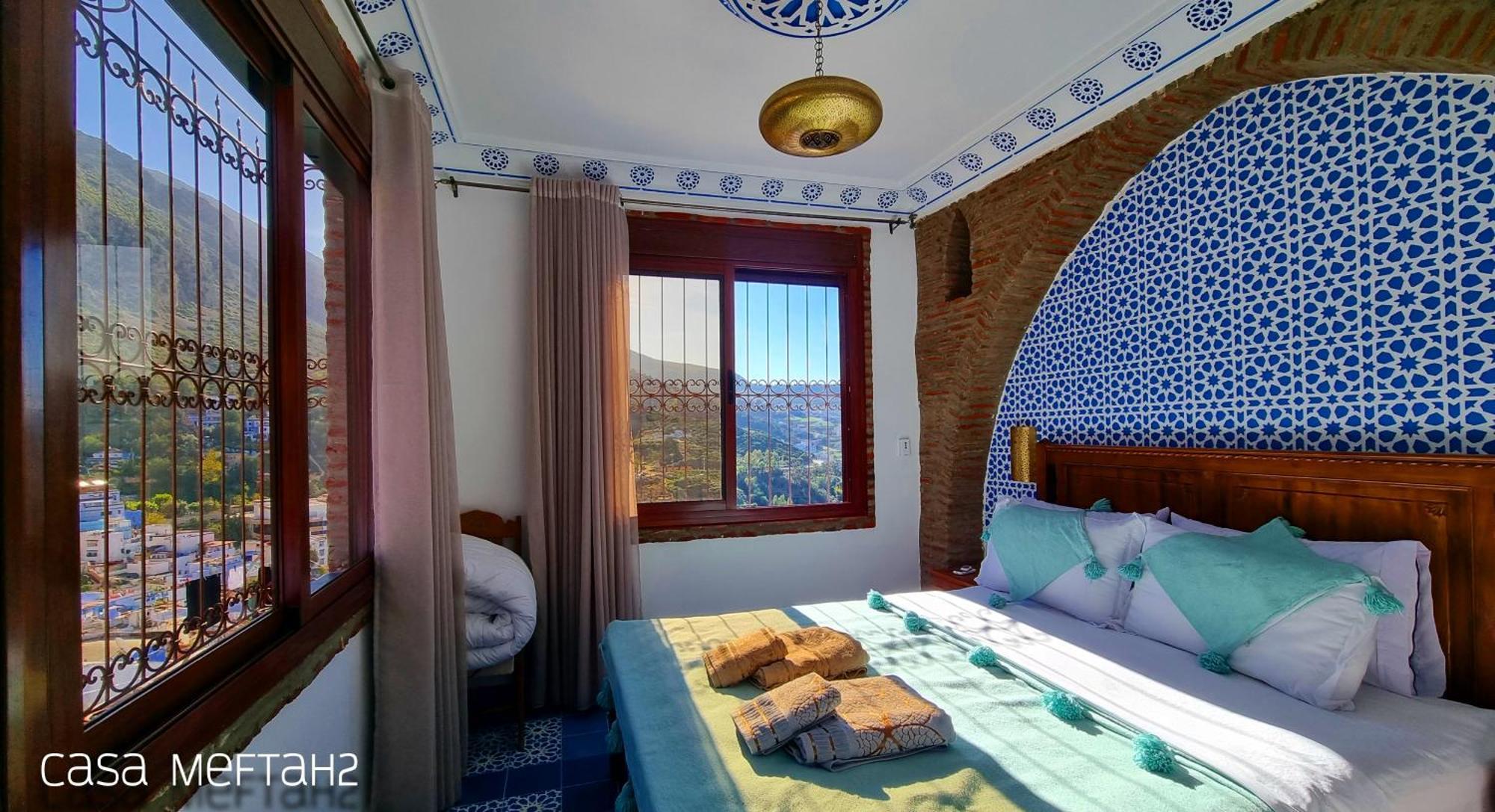 Casa Meftah Blue Lägenhet Chefchaouen Exteriör bild