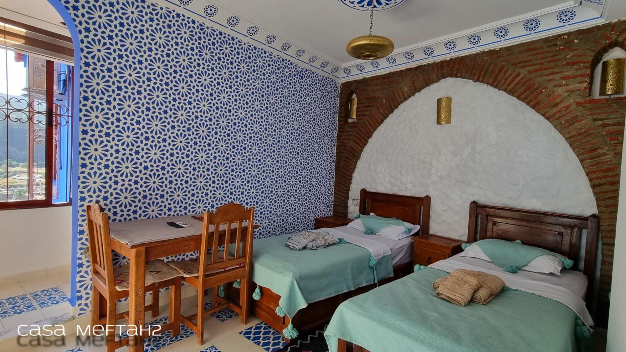 Casa Meftah Blue Lägenhet Chefchaouen Exteriör bild