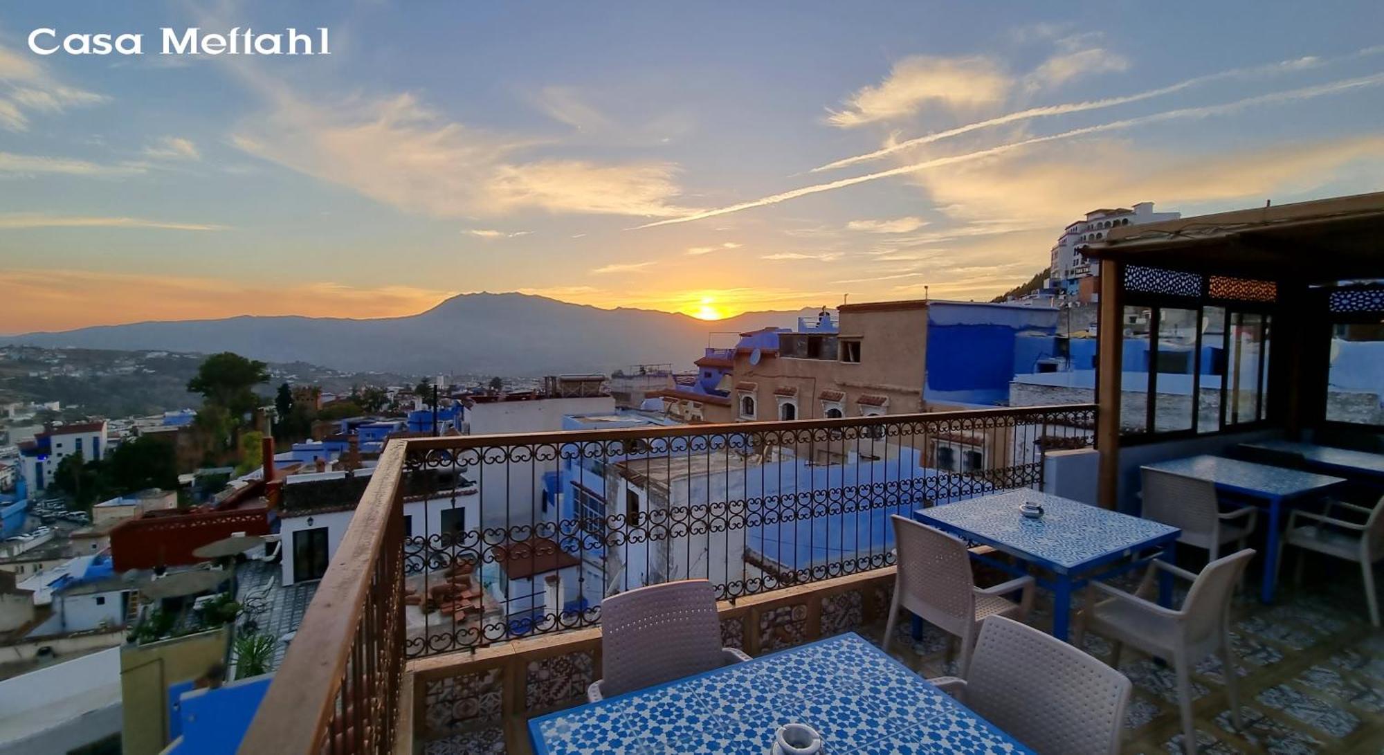 Casa Meftah Blue Lägenhet Chefchaouen Exteriör bild