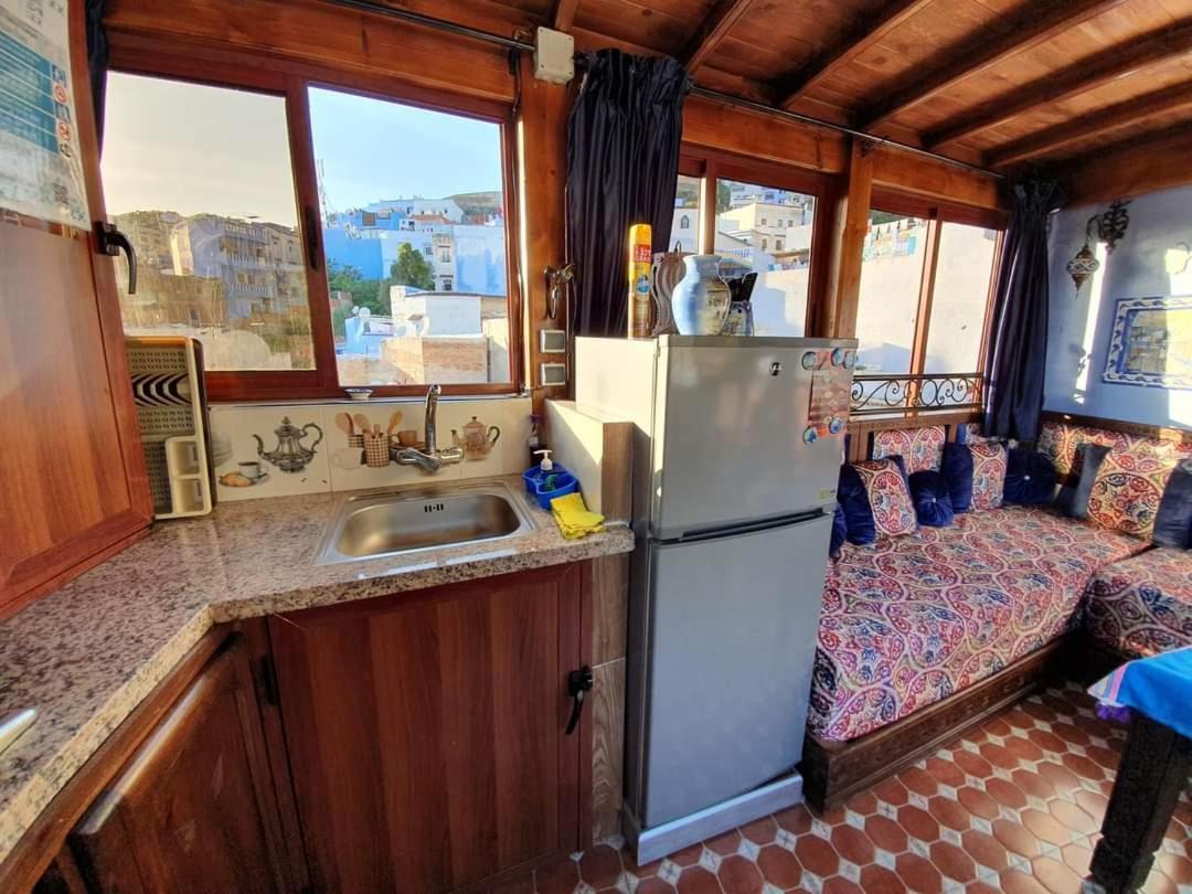 Casa Meftah Blue Lägenhet Chefchaouen Exteriör bild