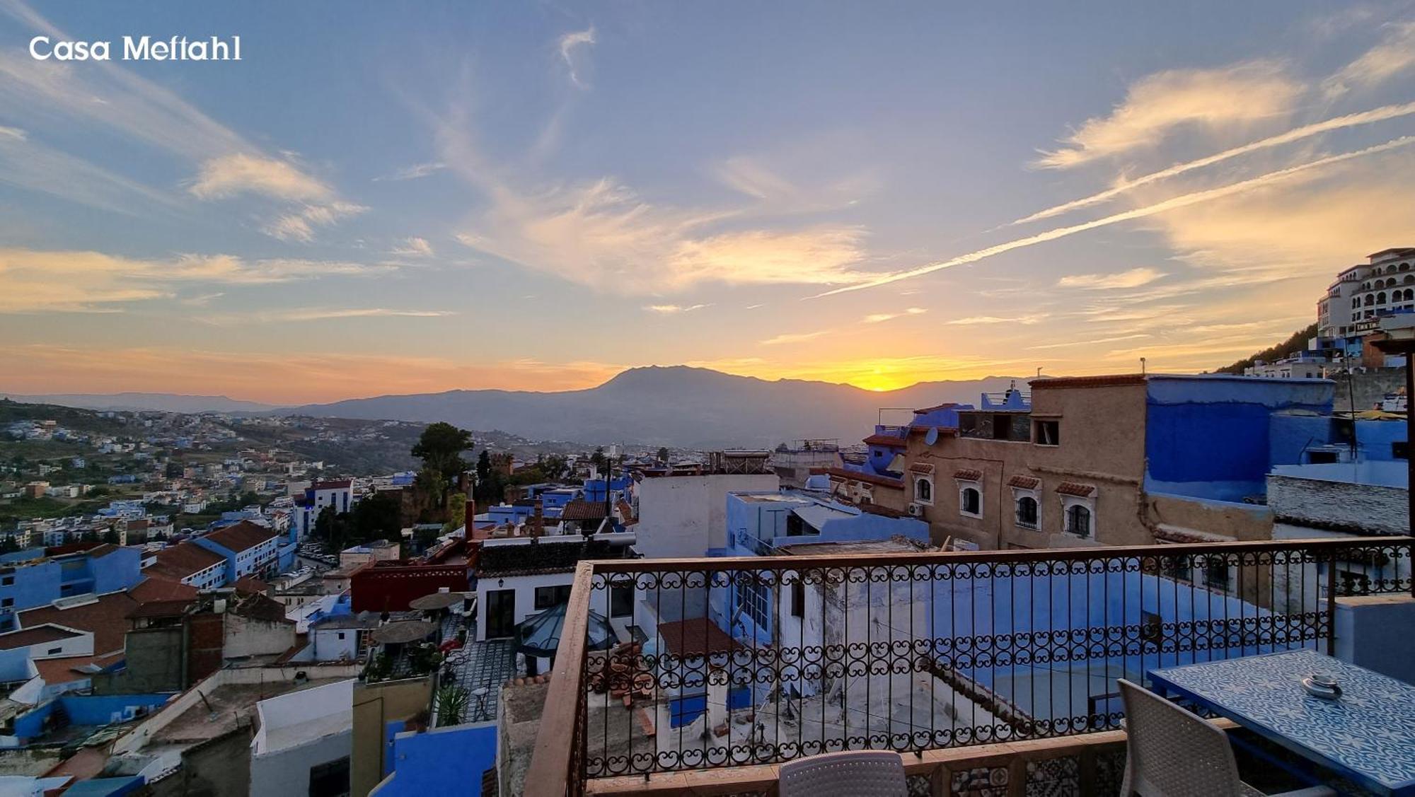 Casa Meftah Blue Lägenhet Chefchaouen Exteriör bild