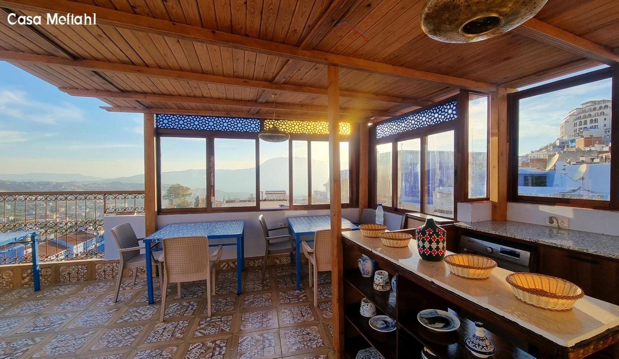 Casa Meftah Blue Lägenhet Chefchaouen Exteriör bild