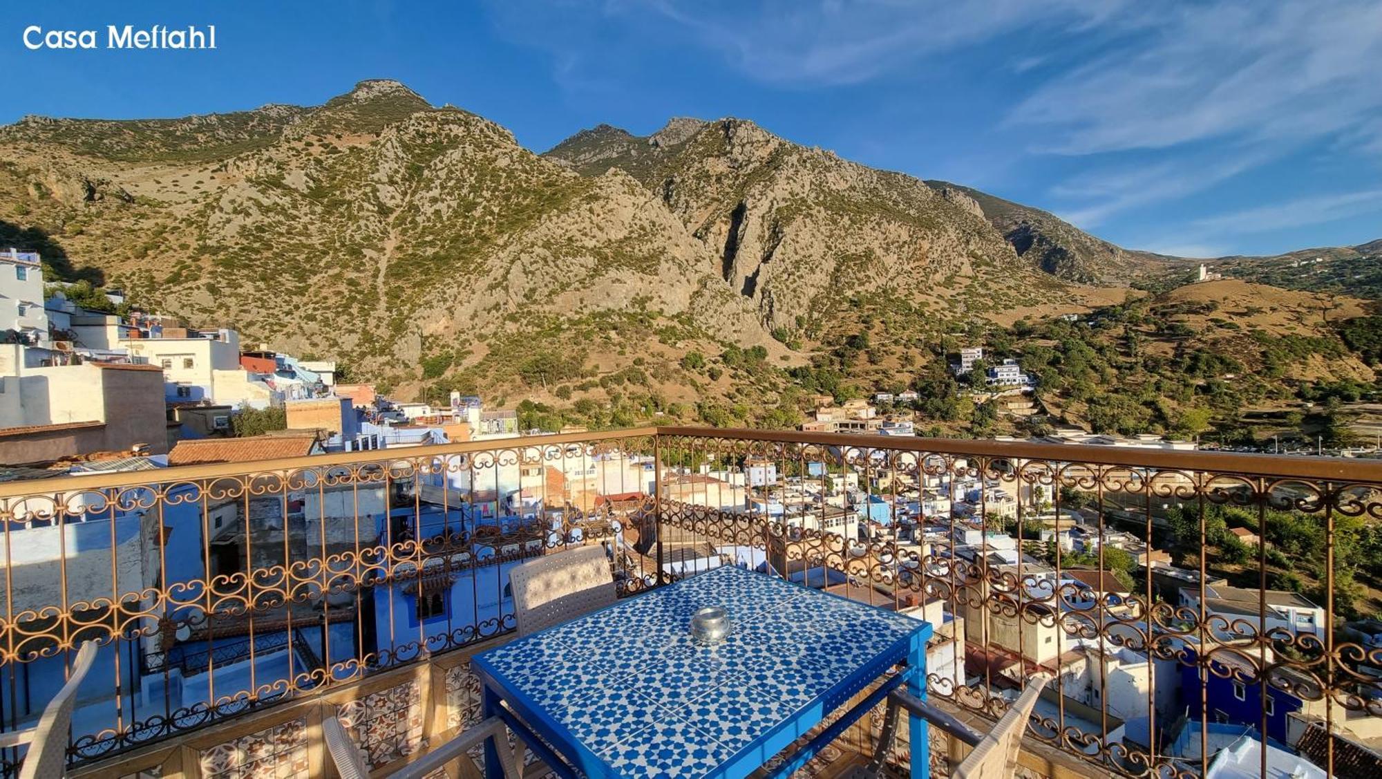 Casa Meftah Blue Lägenhet Chefchaouen Exteriör bild