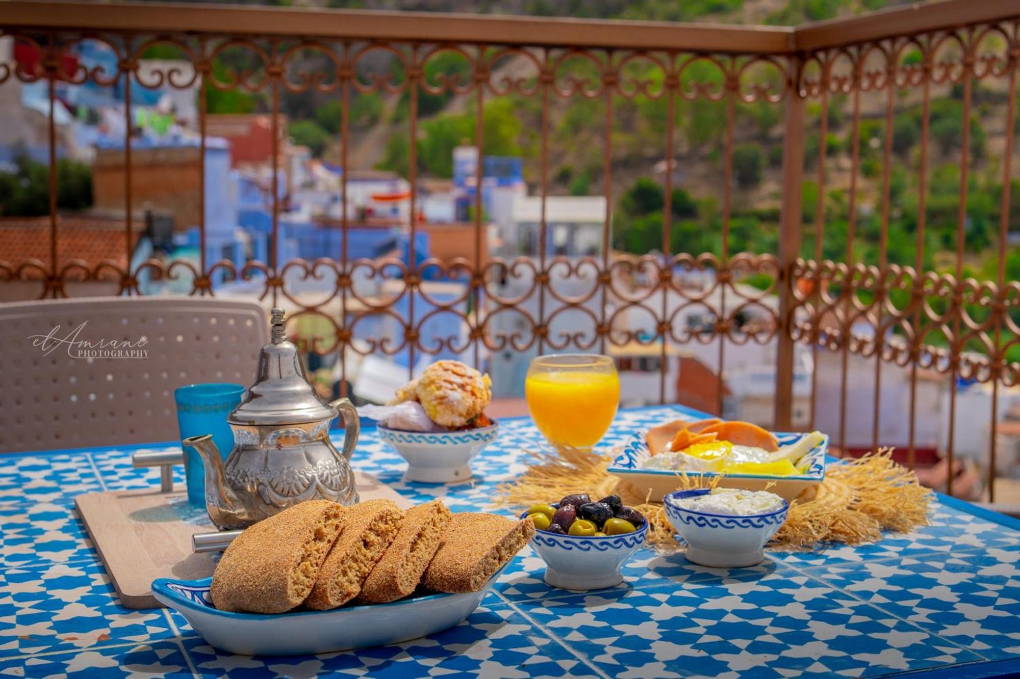 Casa Meftah Blue Lägenhet Chefchaouen Exteriör bild