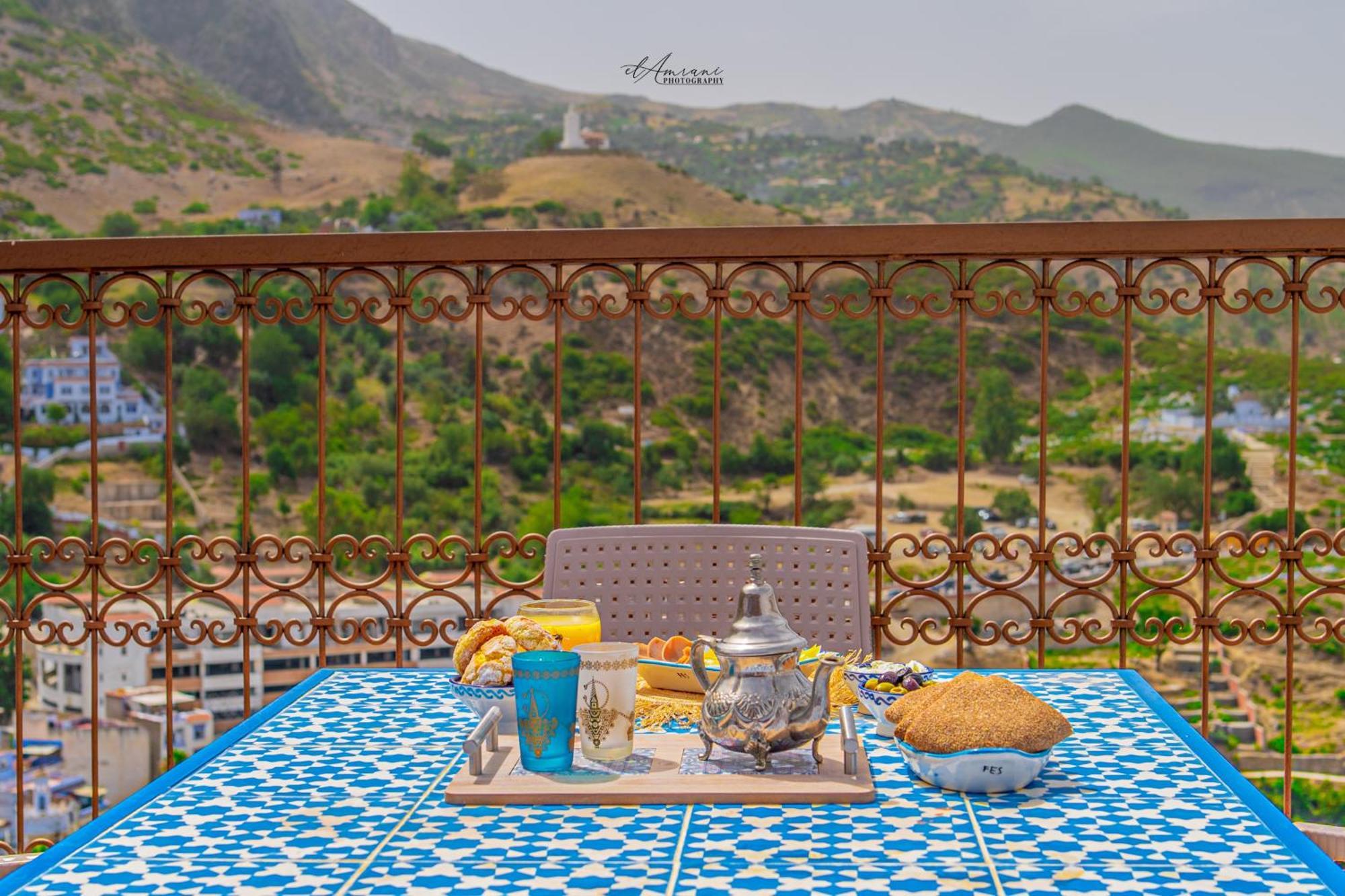 Casa Meftah Blue Lägenhet Chefchaouen Exteriör bild
