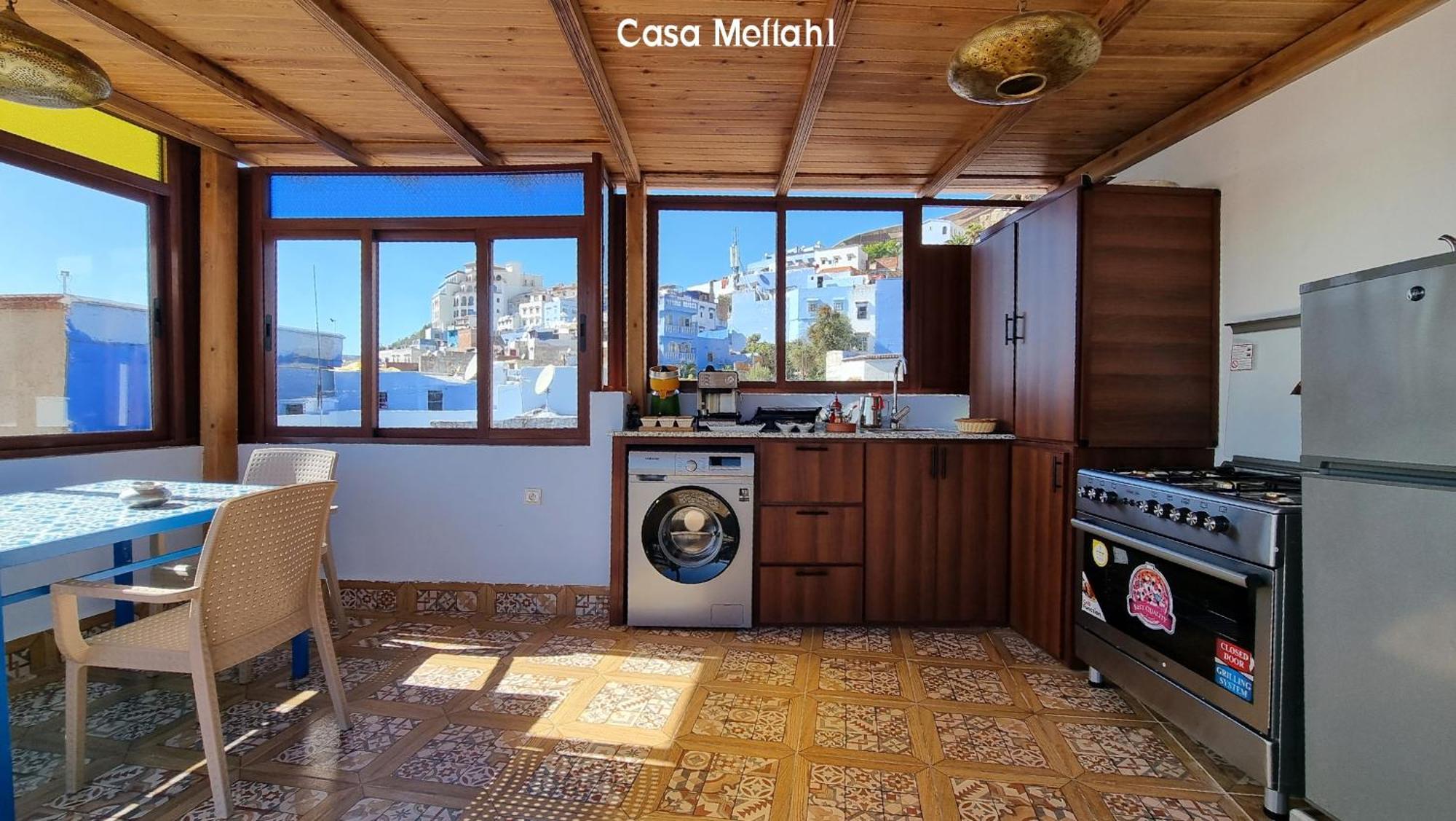 Casa Meftah Blue Lägenhet Chefchaouen Exteriör bild