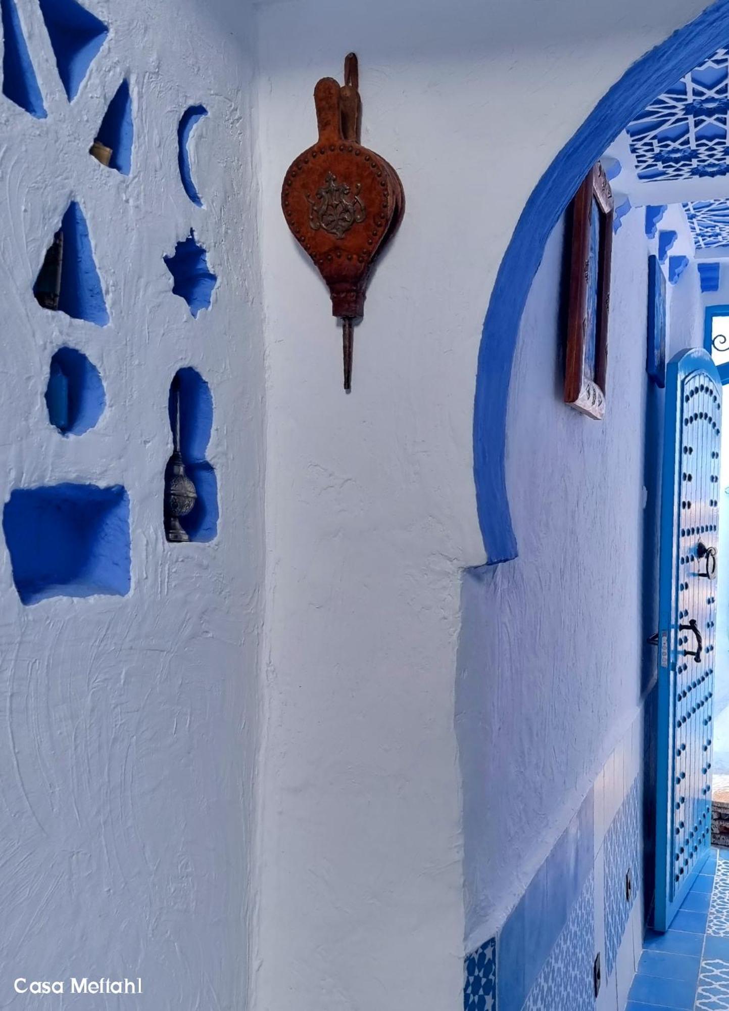 Casa Meftah Blue Lägenhet Chefchaouen Exteriör bild