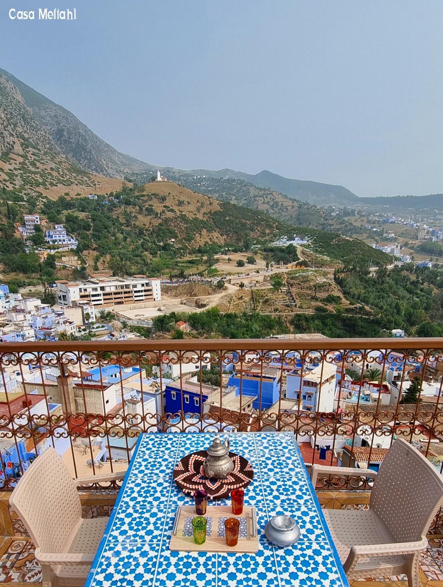Casa Meftah Blue Lägenhet Chefchaouen Exteriör bild
