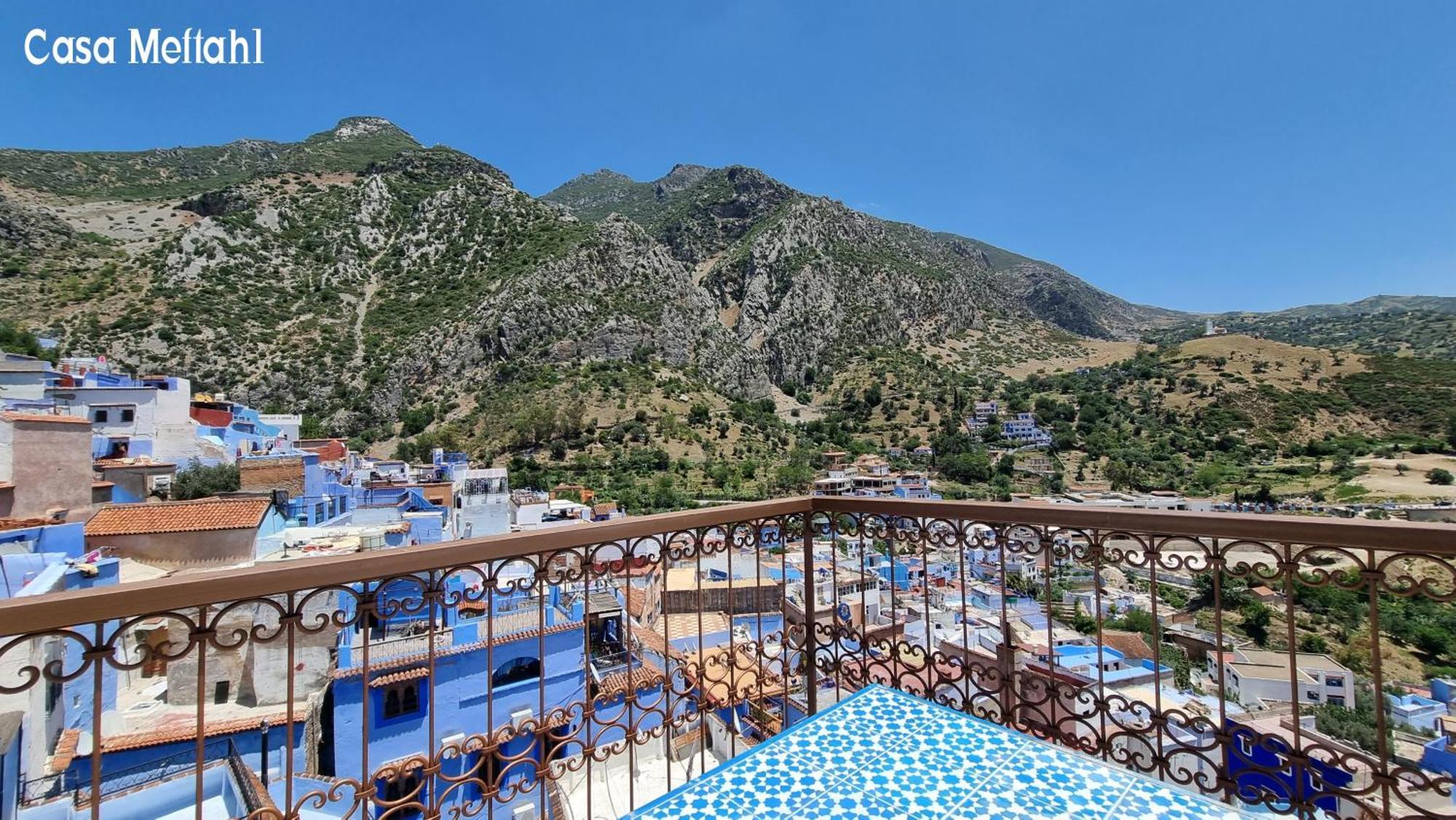 Casa Meftah Blue Lägenhet Chefchaouen Exteriör bild