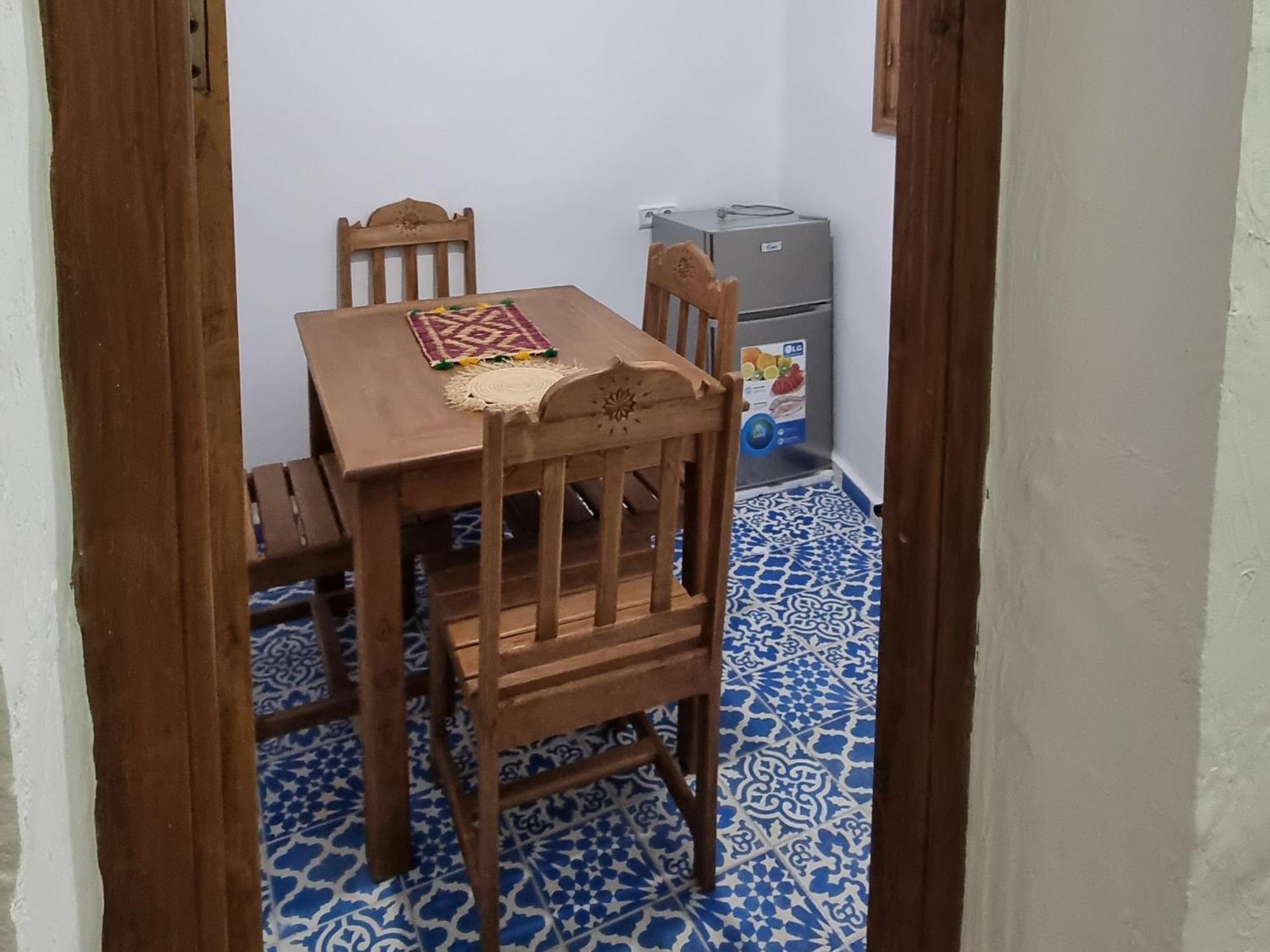 Casa Meftah Blue Lägenhet Chefchaouen Rum bild