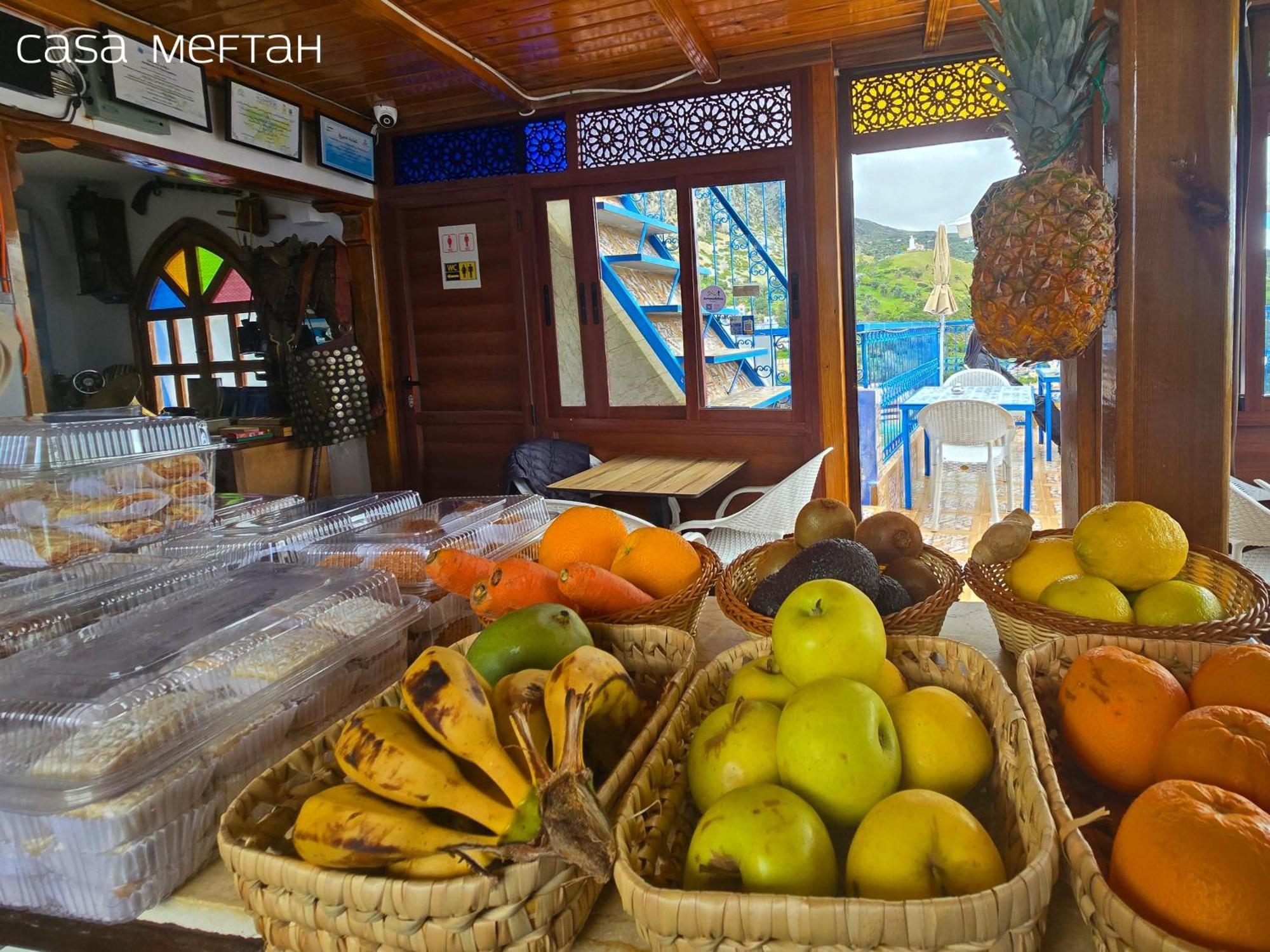 Casa Meftah Blue Lägenhet Chefchaouen Exteriör bild